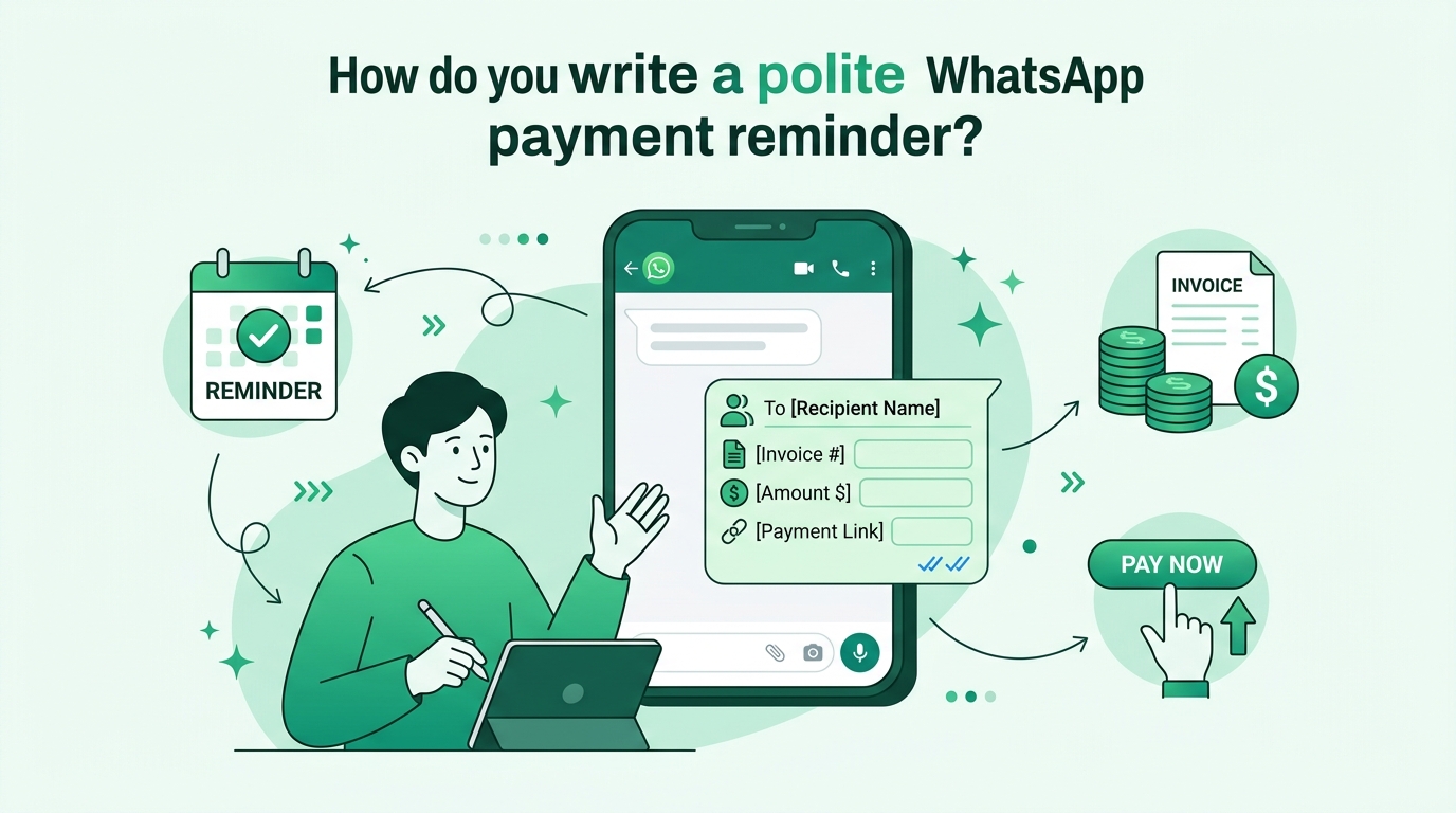 How do you write a polite WhatsApp payment reminder? — illustrated guide for WhatsApp Payment Reminder Messages: Templates + Rules (2026)