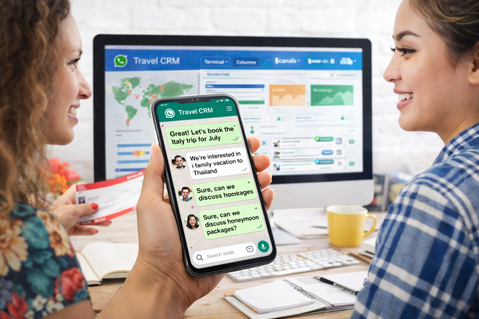 CRM for Travel Industry: Manage Leads & Bookings on WhatsApp | Kraya AI ...