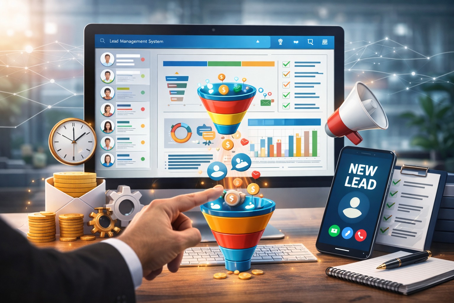 What a Practical Lead Management System Looks Like in Action