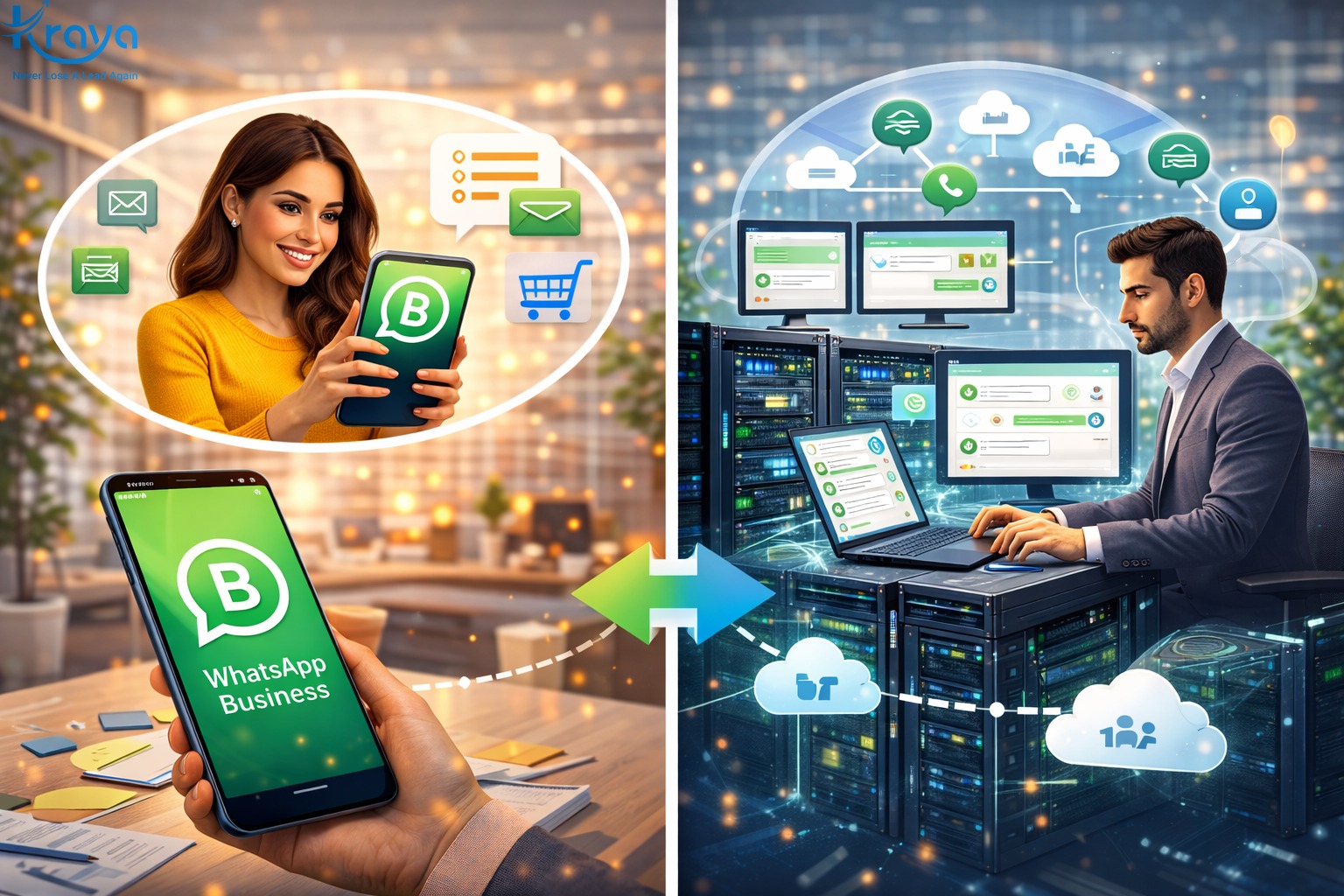 WhatsApp Business App vs API: Key Differences Explained | Kraya