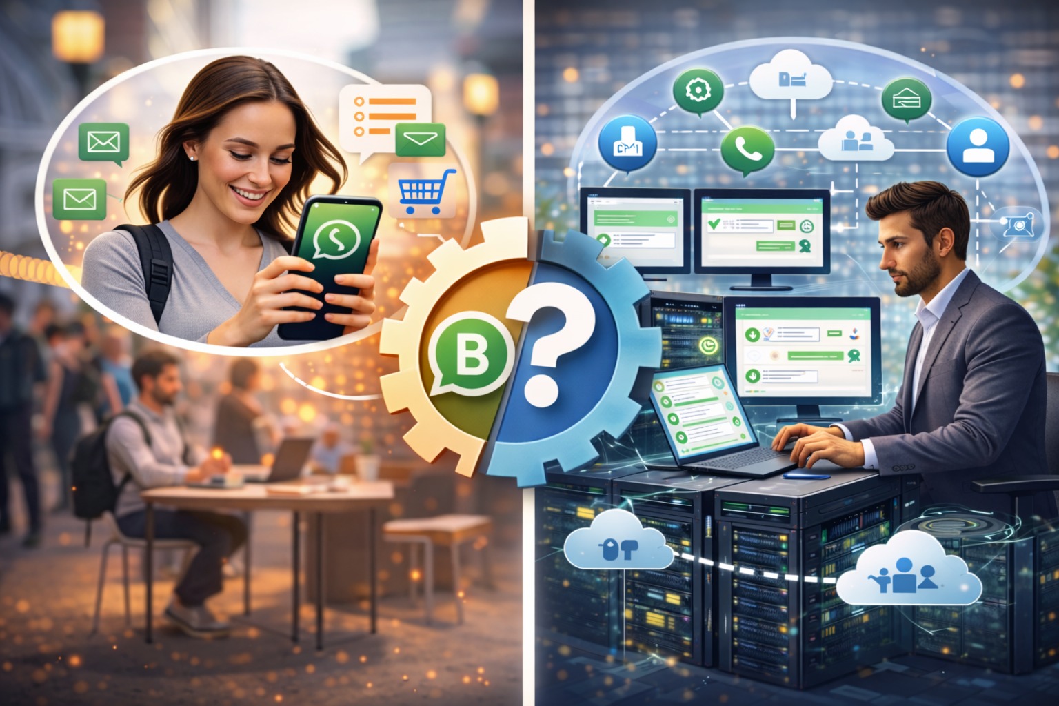 What’s the Key Difference Between WhatsApp Business App and API?