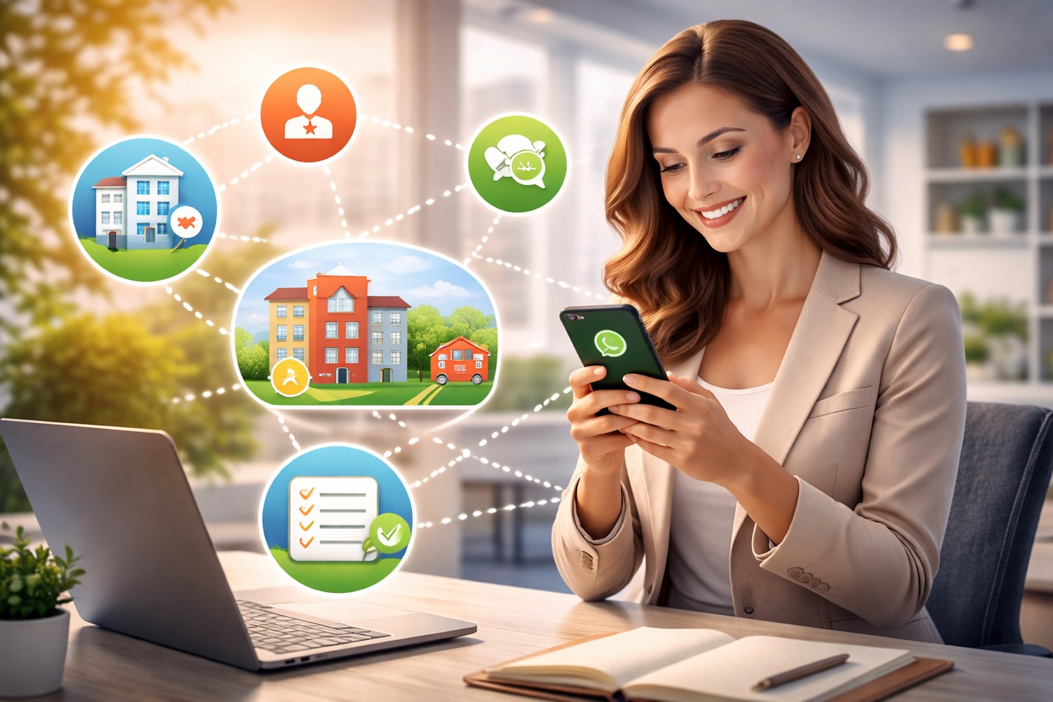 How WhatsApp Improves Real Estate Lead Management