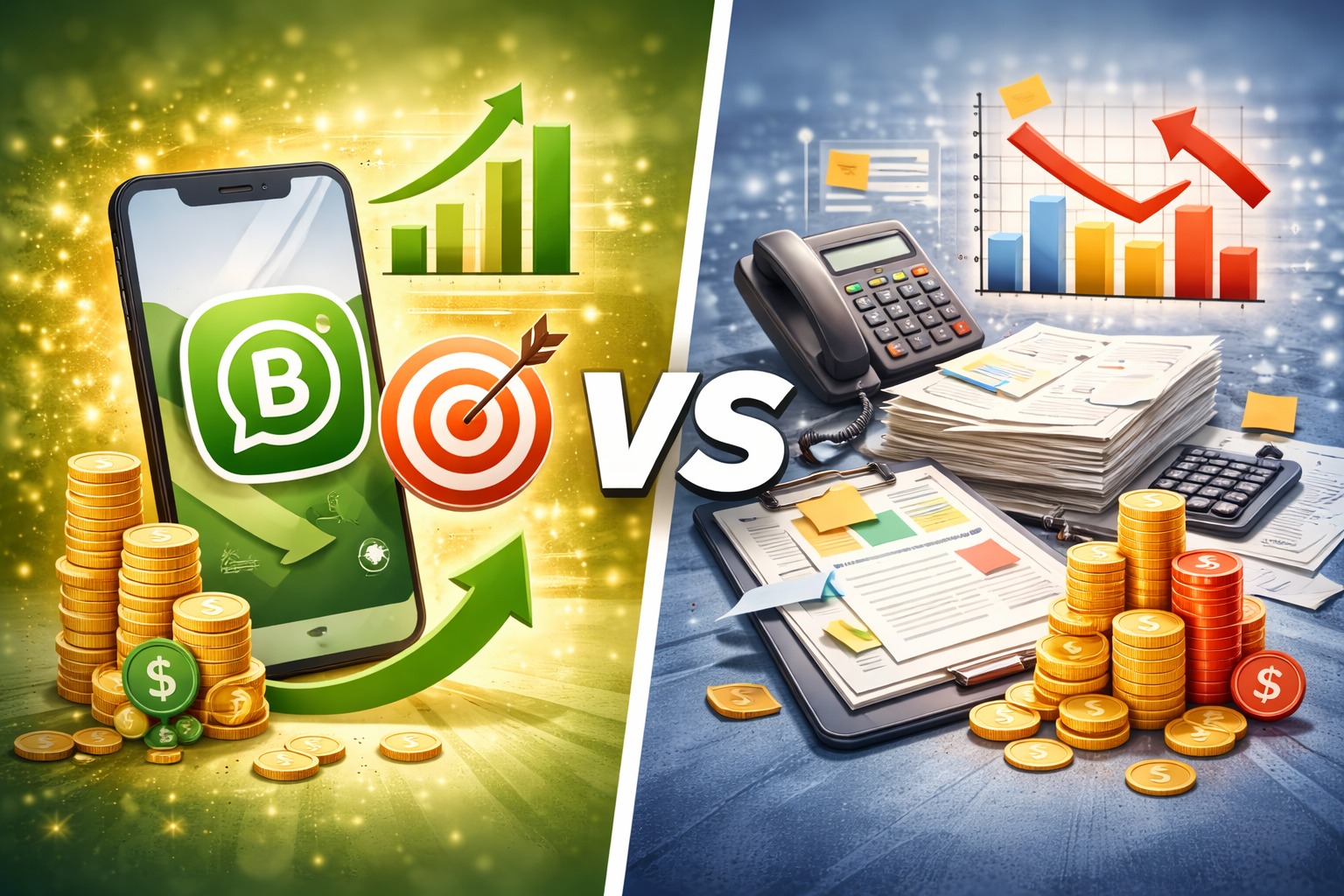 ROI Metrics: WhatsApp vs Traditional Lead Management