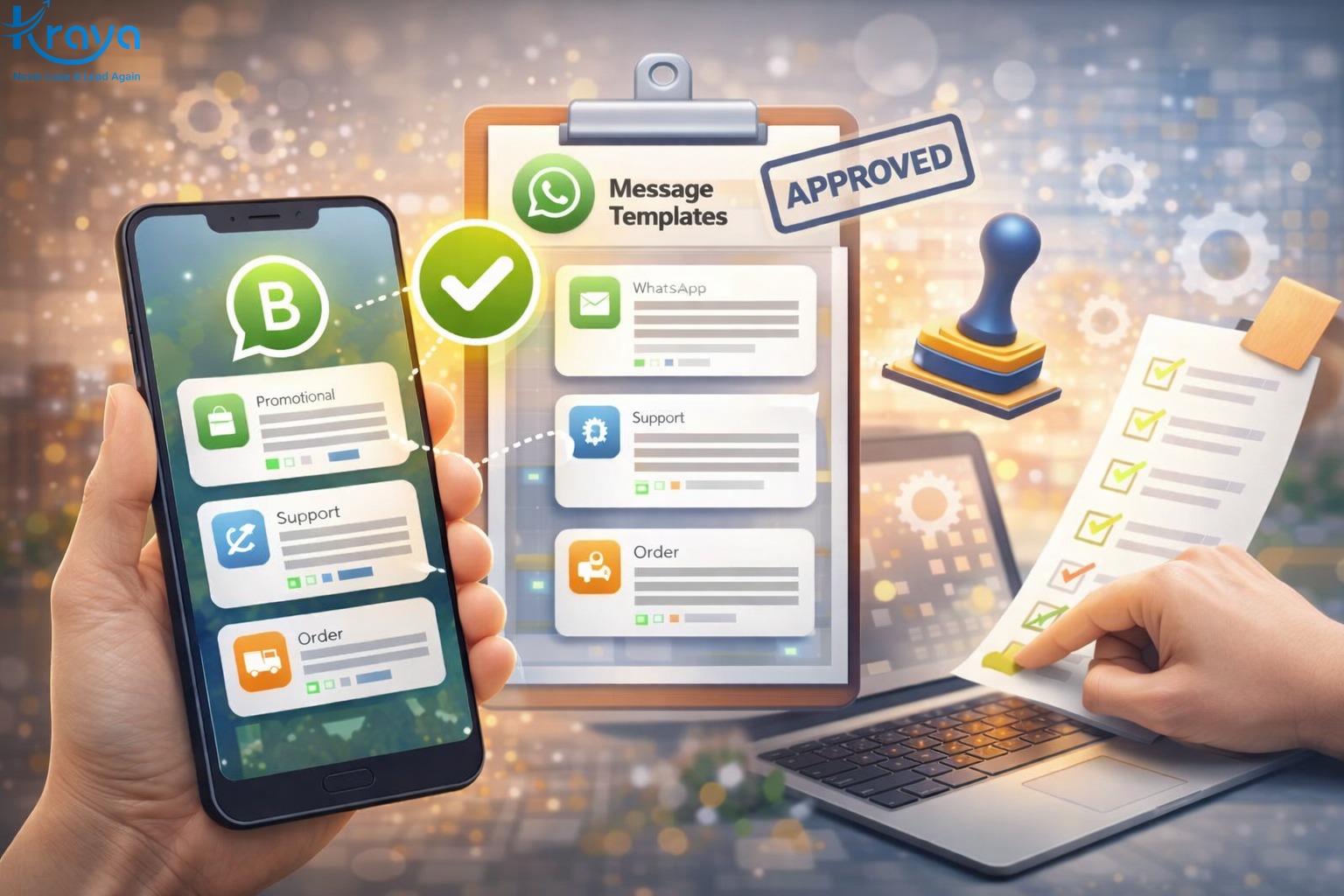 WhatsApp Message Templates for Sales & Follow-Ups | Kraya AI | Kraya Blog