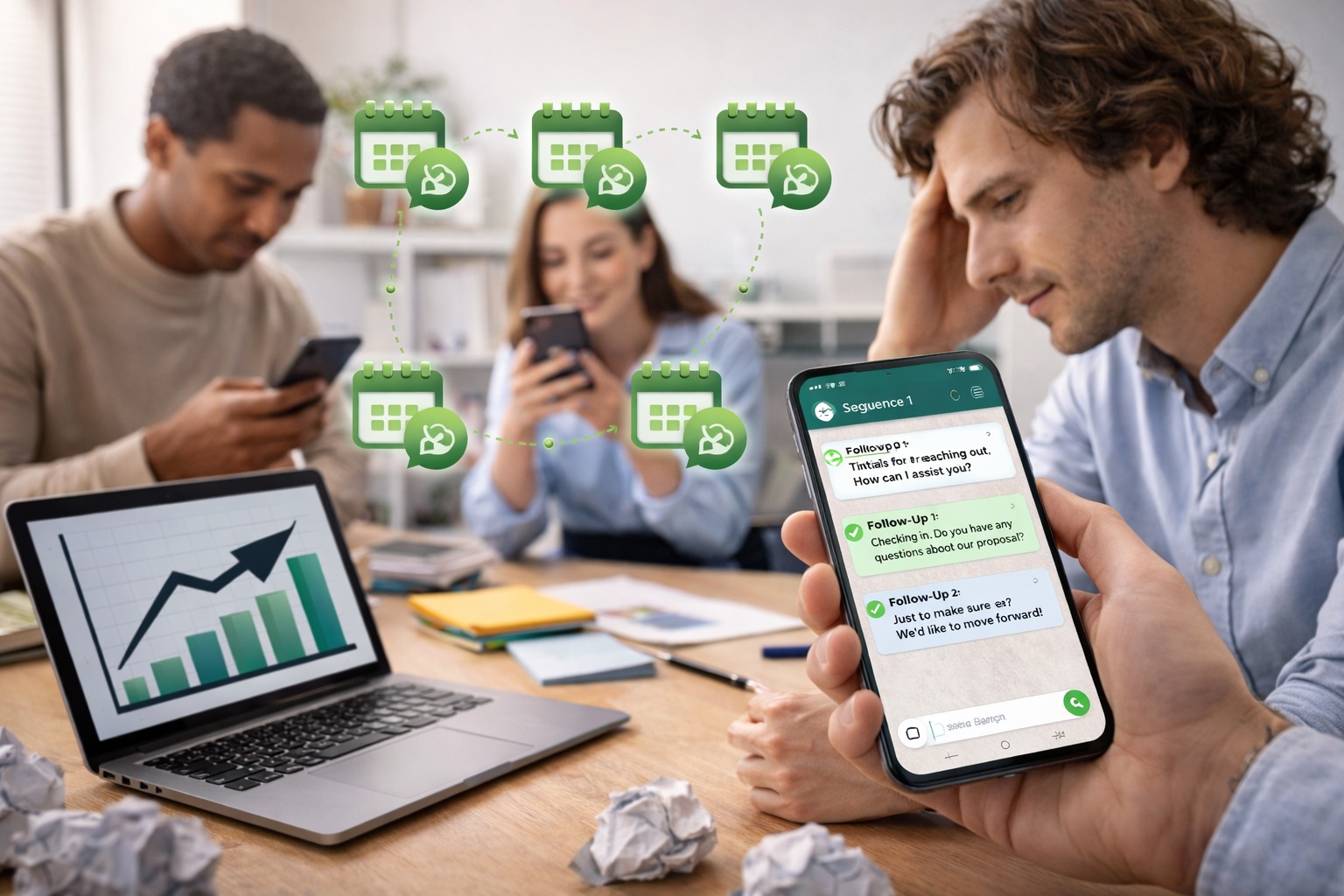 Structured Follow-Up Sequences