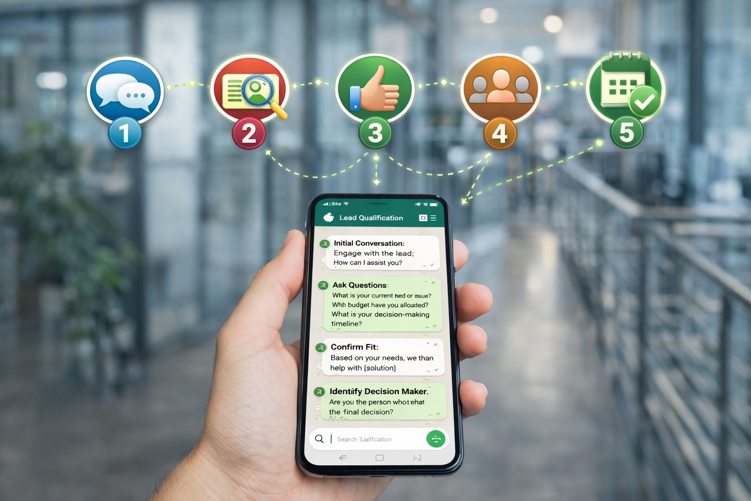 How Does the 5-Step WhatsApp Lead Qualification Framework Work