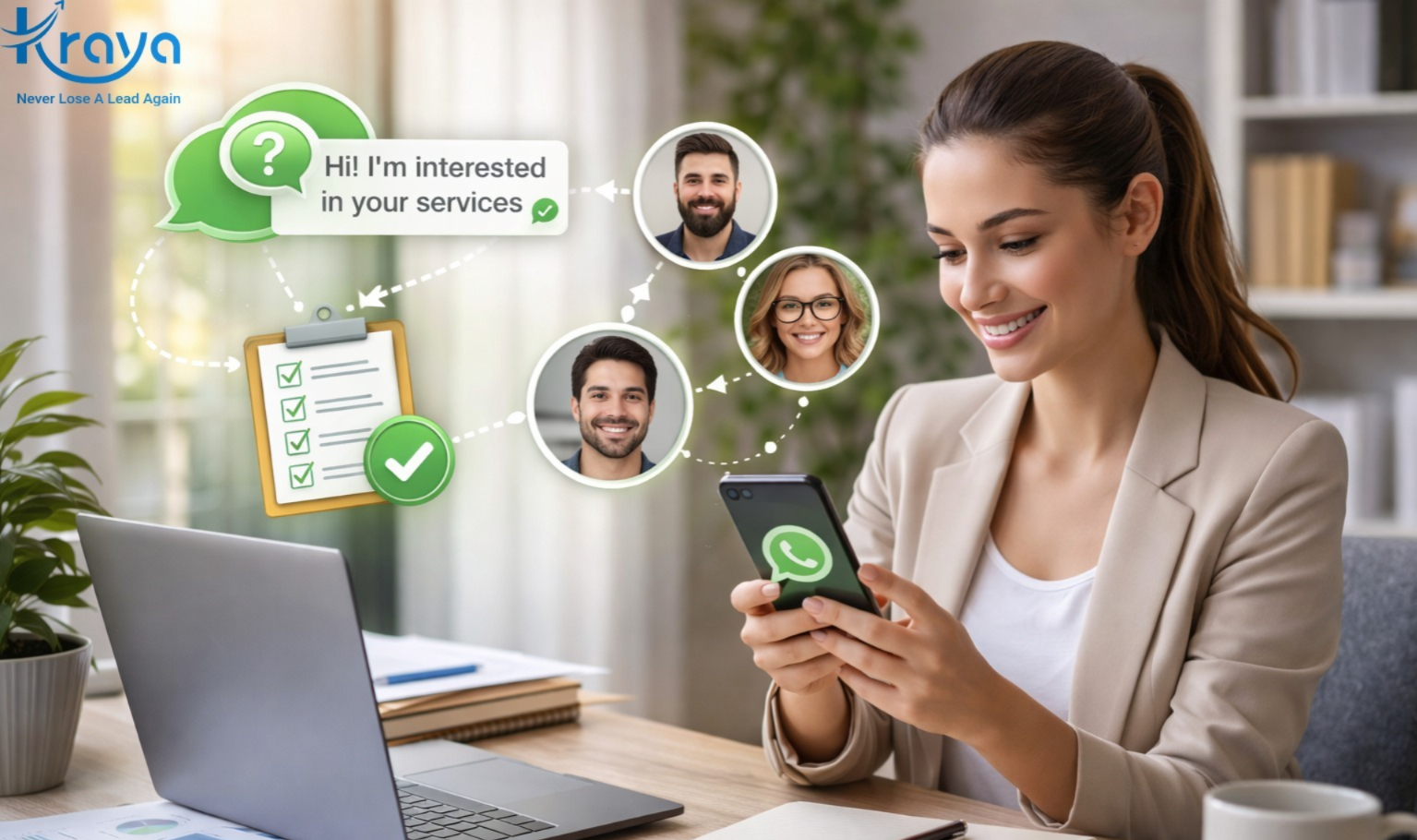WhatsApp CRM for Consultants: Manage Leads Without Loss | Kraya AI ...