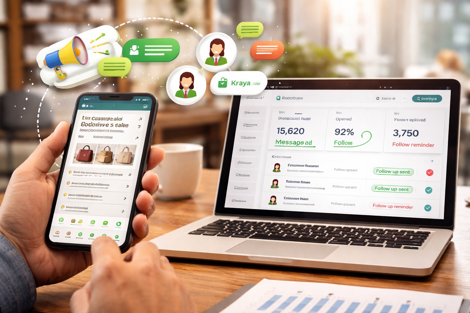 How Does Kraya Manage Broadcast